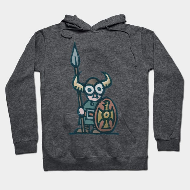 Skip, the Sea Raider Hoodie by BrownWoodRobot